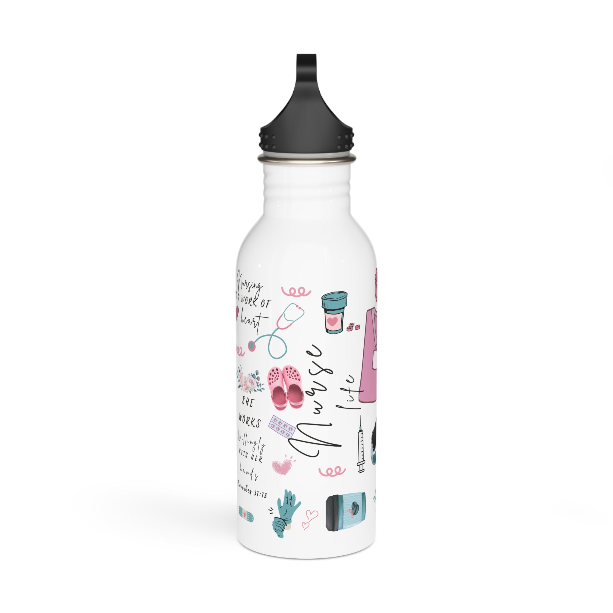 Bouteille d'eau pour infirmière - Giftory Creation