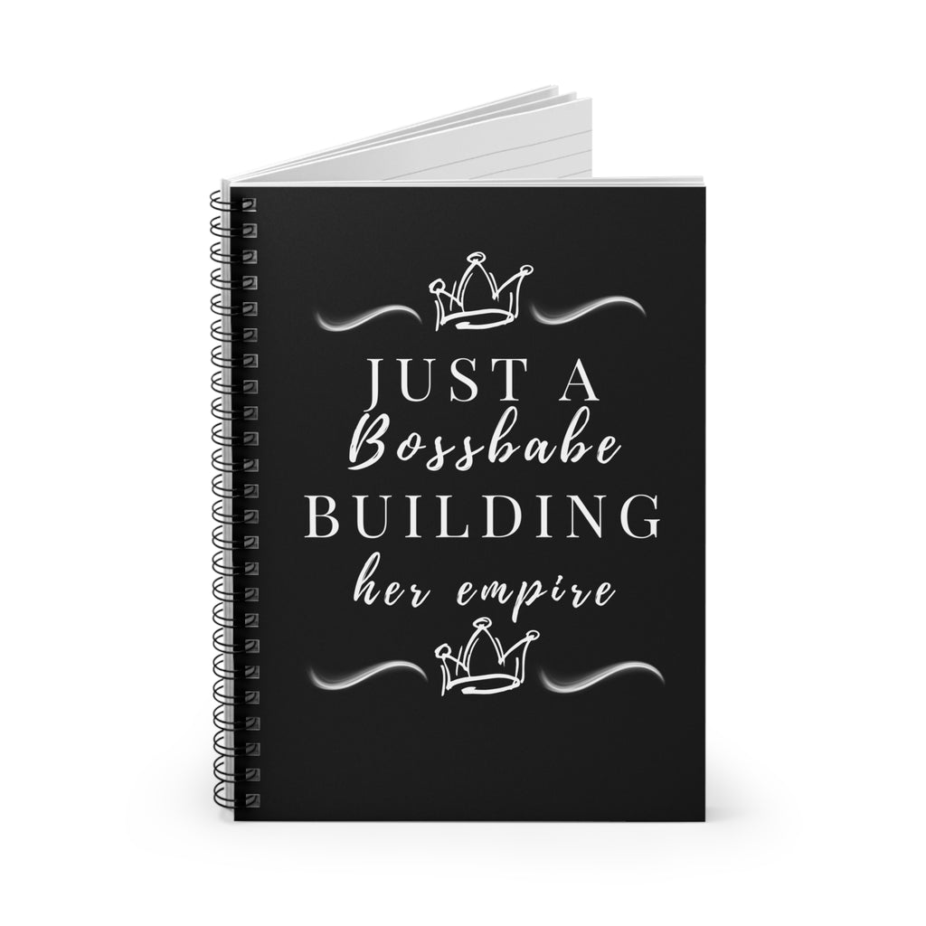 Boss Babe Spiral Notebook: Build Your Empire - Giftory Creation