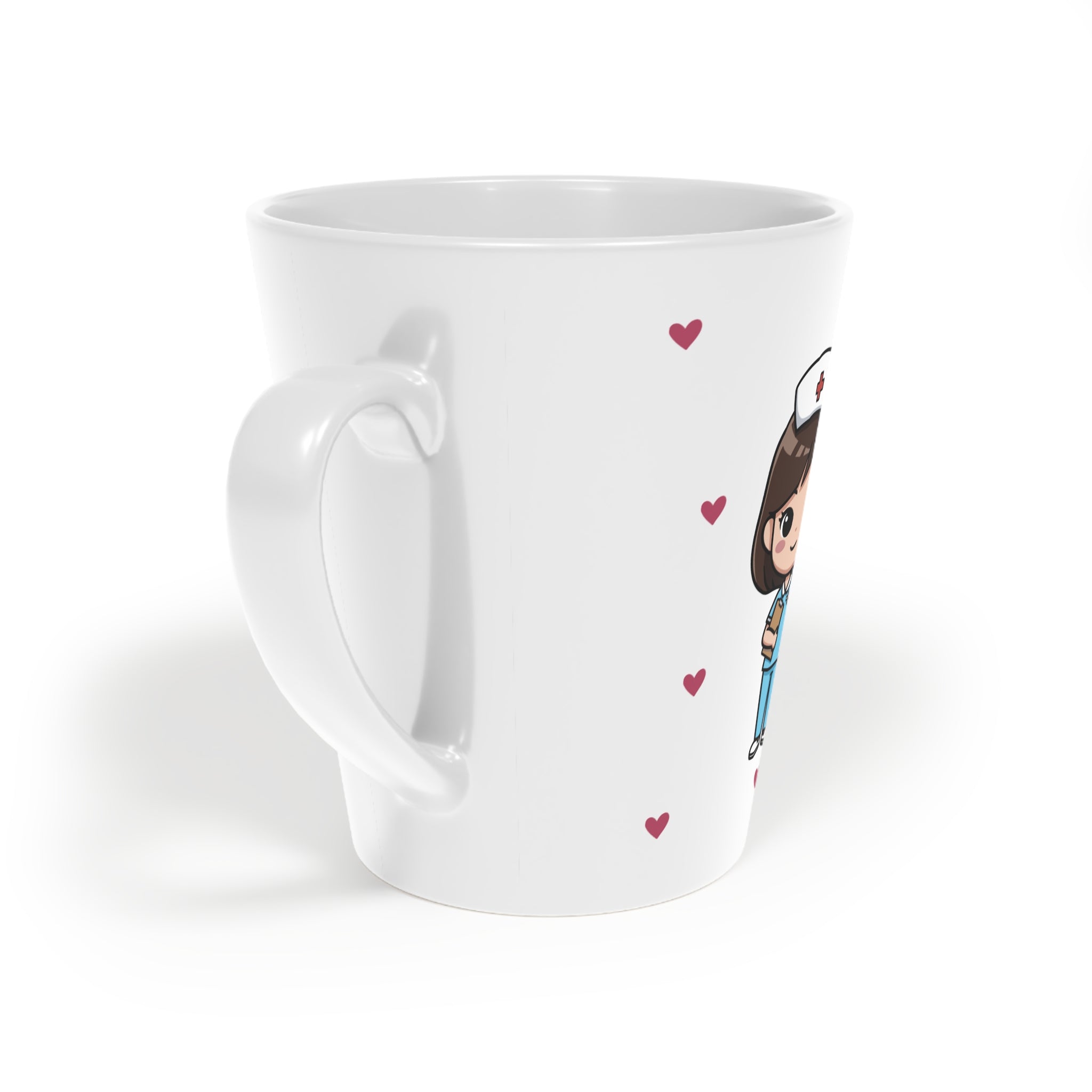 Mug Infirmière avec un cœur en or - Giftory Creation